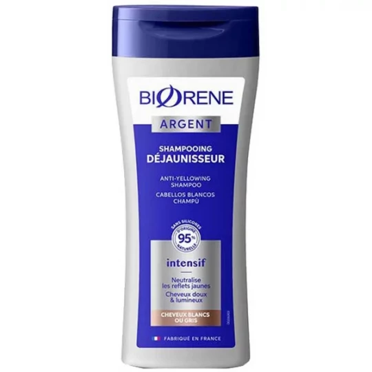 Biorène Argent Shampoing Déjaunisseur Intensif 200 ml