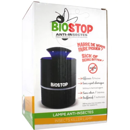 Biostop Anti-Insectes Lampe Anti-Insectes