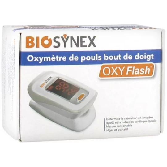 Biosynex Oxymètre de Pouls Bout de Doigt
