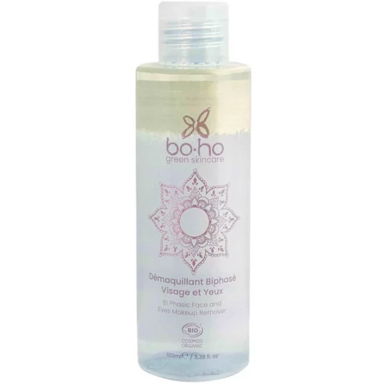 Boho Green Make-up Démaquillant Biphasé Visage et Yeux Bio 100 ml
