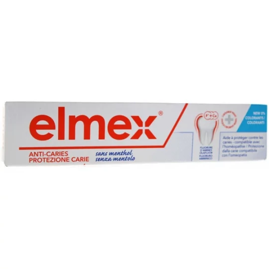 Elmex Anti-Caries Dentifrice Sans Menthol 75 ml