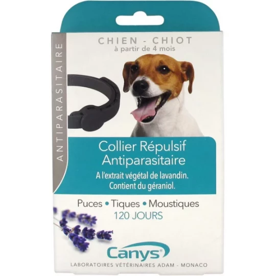 Canys Collier Antiparasitaire Insectifuge Chien et Chiot 1 Collier