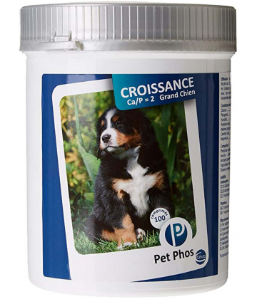 Ceva Pet Phos Croissance Ca/P : 2 Grand Chien 100 Comprimés
