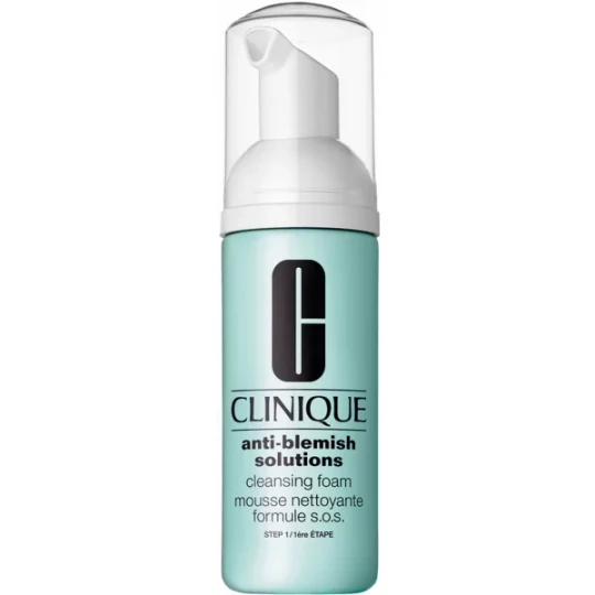 Clinique Anti-Blemish Solutions Mousse Nettoyante Formule S.O.S Tous Types de Peaux 125 ml