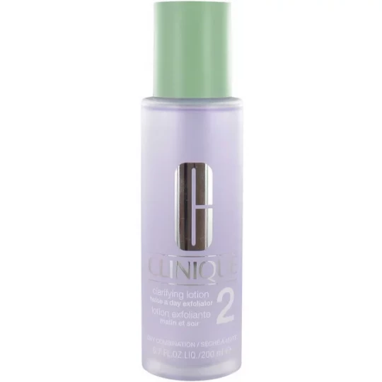 Clinique Lotion Exfoliante Étape 2 Matin et Soir Peau Sèche à Mixte 200 ml