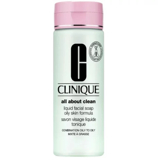 Clinique Savon Visage Liquide Tonique Peau Mixte à Grasse 200 ml