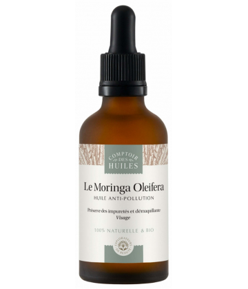 Comptoir des Huiles Le Moringa Oleifera Huile Végétale Bio 50 ml
