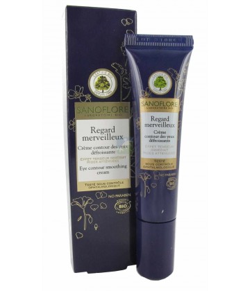 Sanoflore Regard Merveilleux Crème Contour des Yeux Défroissante 15 ml