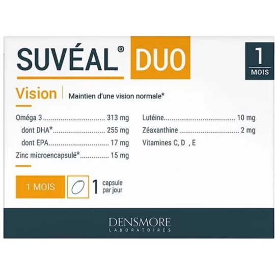 Densmore Suvéal Duo Capsules Concentrées Capsules x 30