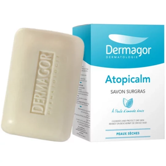 Dermagor Atopicalm Savon Surgras Peaux Sèches 150 g