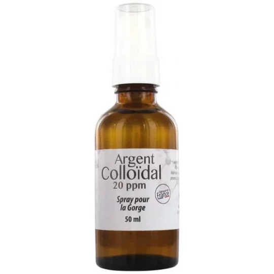 Dr. Theiss Argent Colloïdal 20 ppm Spray Gorge 50 ml
