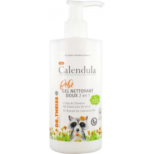 Dr. Theiss Bio Calendula Bébé Gel Nettoyant Doux 2 en 1 300 ml