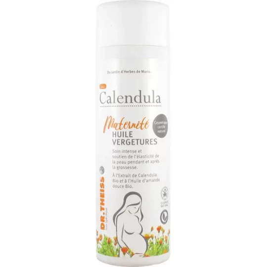 Dr. Theiss Bio Calendula Maternité Huile Vergetures 200 ml