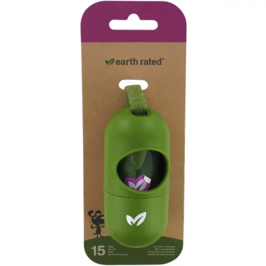 Earth Rated Distributeur Sachets Ramasse Crottes Sachets x 16