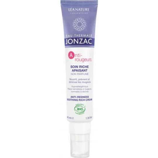 Eau Thermale Jonzac Anti-Rougeurs Soin Riche Apaisant 40 ml