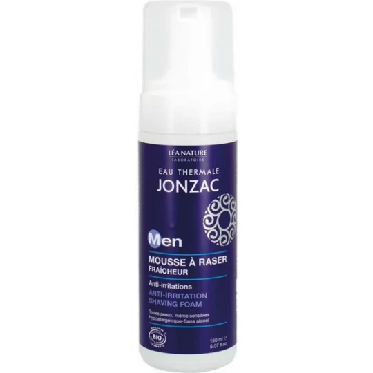 Eau Thermale Jonzac Men Mousse à Raser Fraîcheur 150 ml