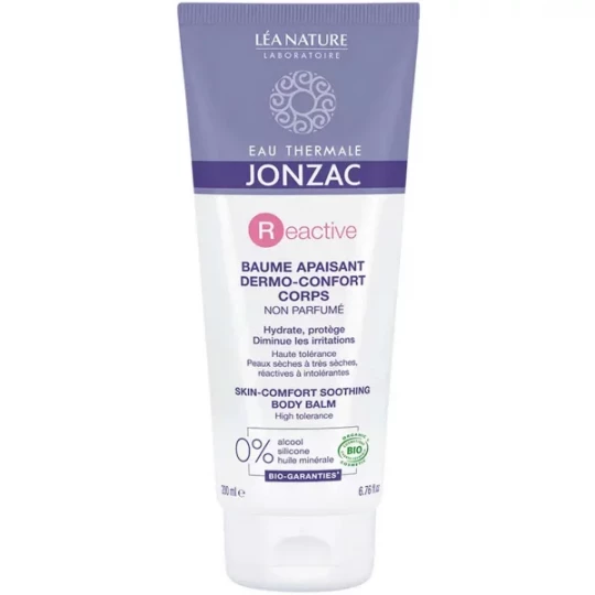 Eau Thermale Jonzac REactive Baume Apaisant Dermo-Confort Corps Bio 200 ml