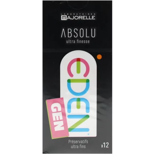 Eden Gen Absolu Ultra Finesse Préservatifs x 12