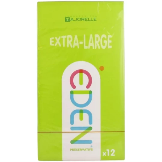 Eden Gen Extra-Large Préservatifs x 12