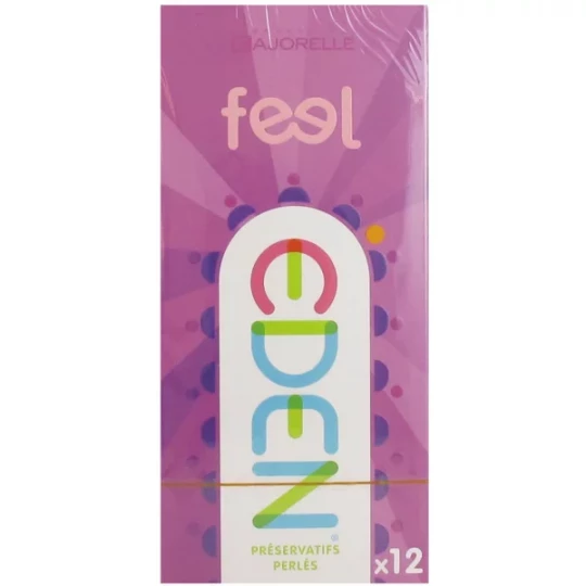 Eden Gen Feel Préservatifs Perlés x 12