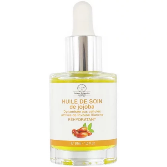 Elixirs & Co Huile de Soin de Jojoba Réhydratante Bio 30 ml