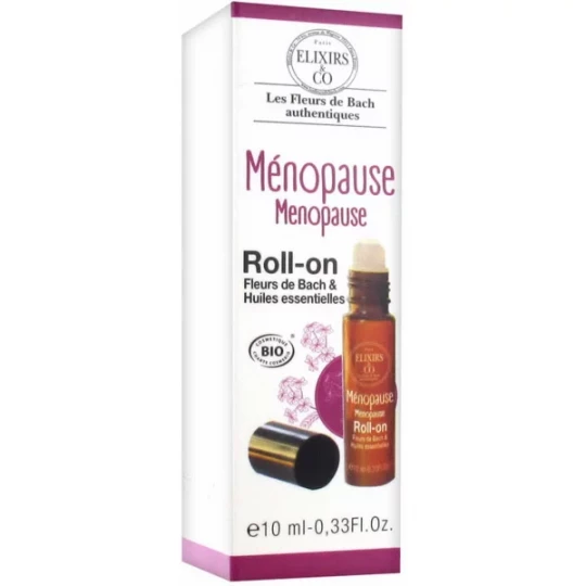 Elixirs & Co Ménopause Roll'On 10 ml