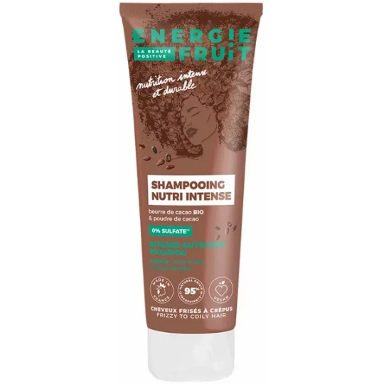 Energie Fruit Shampoing Nutri Intense au Beurre de Cacao Bio et Poudre de Cacao 250 ml