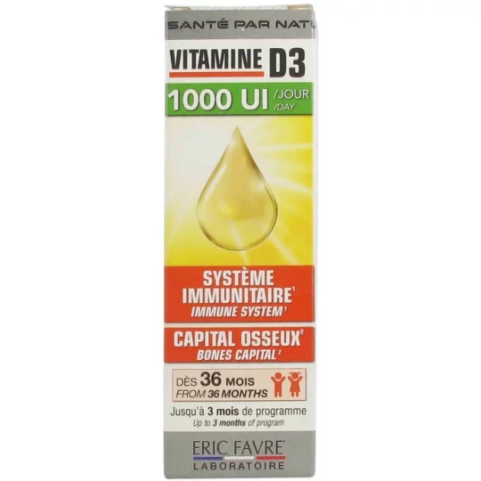 Eric Favre Vitamine D3 20 ml