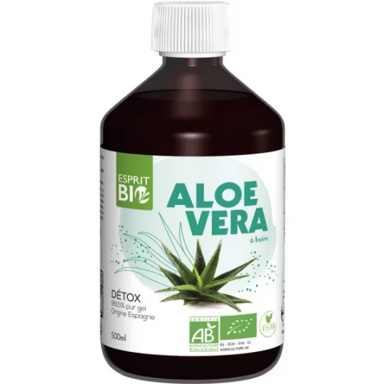 Esprit Bio Aloe Vera à Boire Détox 500 ml