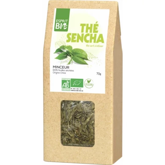 Esprit Bio Thé Sencha Thé Vert à Infuser Minceur 70 g