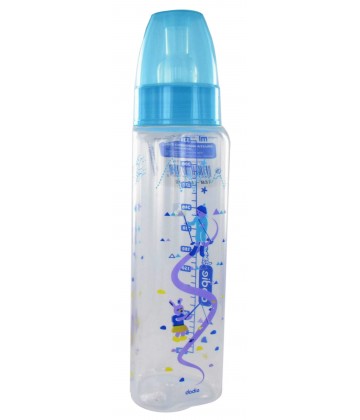 Dodie Biberon Lagoon Mer Col Etroit 330 ml + Tétine 2ème âge