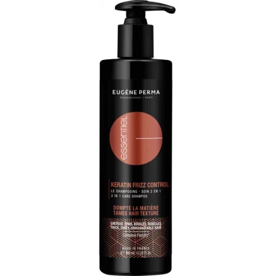 Eugène Perma Essentiel Keratin Frizz Control Le Shampoing - Soin 2 en 1 400 ml
