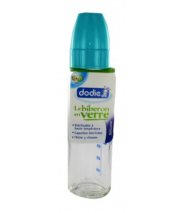 Dodie Biberon Verre 240 ml 1er âge (NSFP)