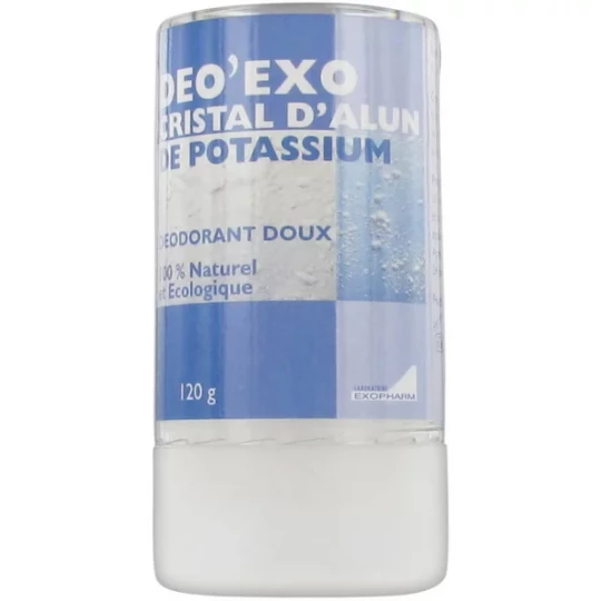 Exopharm Deo'Exo Cristal d'Alun de Potassium 120 g
