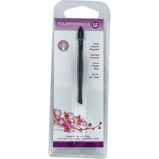 Filarmonica Pince à Épiler Pointe Biais 8 cm