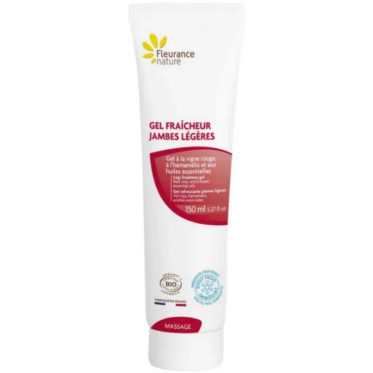 Fleurance Nature Gel Fraîcheur Jambes Légères Bio 150 ml
