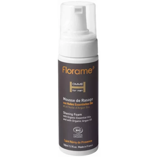 Florame Homme Mousse de Rasage Bio 150 ml