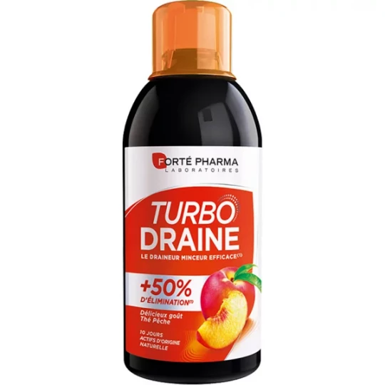 Forté Pharma Minceur TurboDraine Thé vert Pêche 500 ml