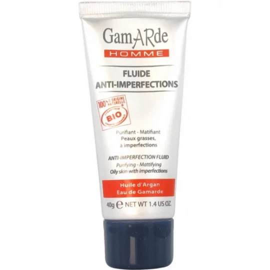 Gamarde Homme Fluide Anti-Imperfections Bio 40 g