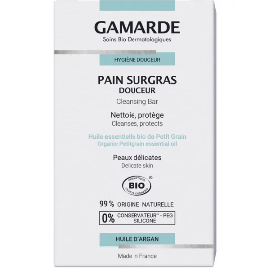 Gamarde Hygiène Douceur Pain Surgras Douceur Bio 100 g