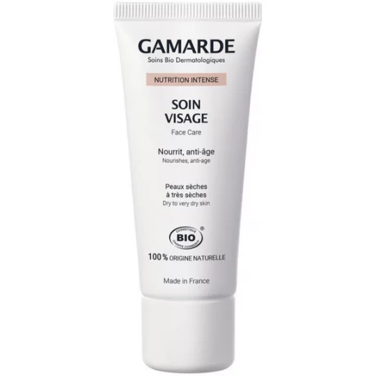 Gamarde Nutrition Intense Soin Visage Bio 40 ml