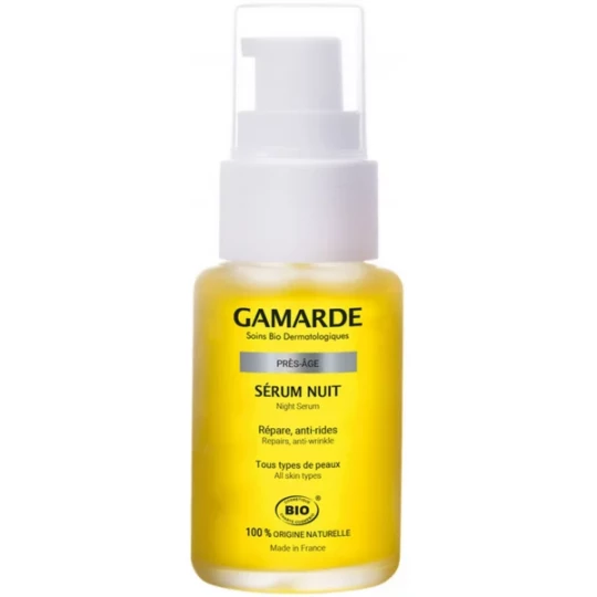 Gamarde Près-Âge Sérum Nuit Bio 30 ml