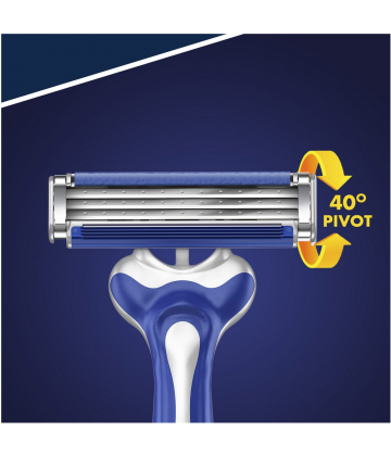 Gillette Sensor 3 Comfort 3 Rasoirs Jetables