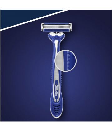 Gillette Sensor 3 Comfort 3 Rasoirs Jetables
