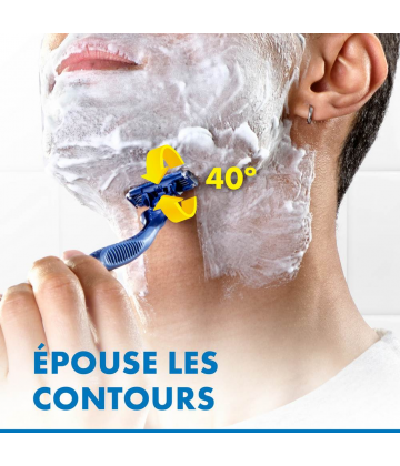 Gillette Sensor 3 Comfort 3 Rasoirs Jetables