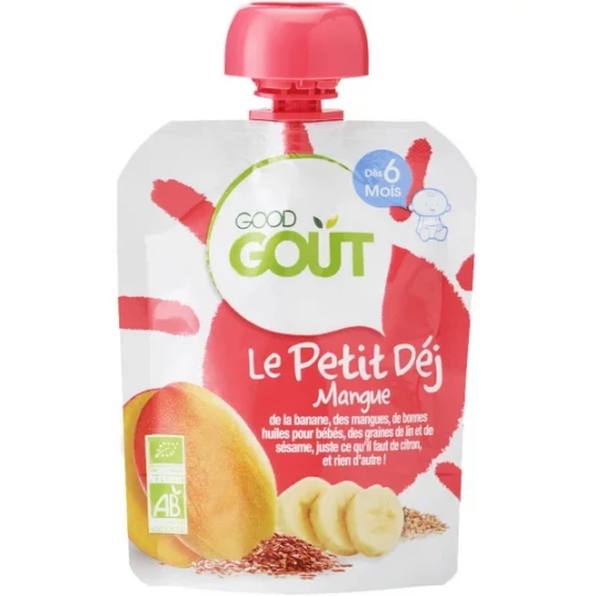 Good Goût Le Petit Déj Mangue dès 6 Mois Bio 70 g