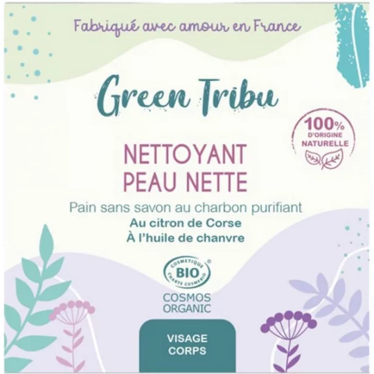 Green Tribu Nettoyant Peau Nette Bio 110 g