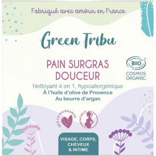 Green Tribu Pain Surgras Douceur Bio 110 g