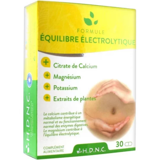 H.D.N.C Équilibre Électrolytique Comprimés x 30