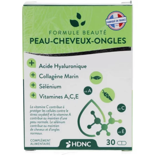 H.D.N.C Peau Cheveux Ongles Comprimés x 30